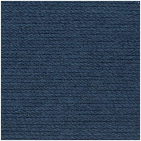 Rico Yarn Navy Blue (037) Rico Baby Cotton Soft DK Knitting Yarn