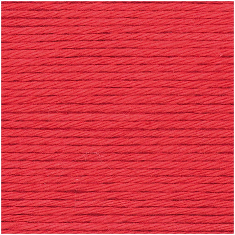 Rico Yarn Red (008) Rico Creative Cotton DK Yarn