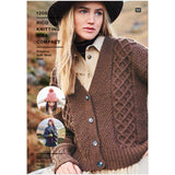 Rico Ladies Aran Knitting Pattern 1208