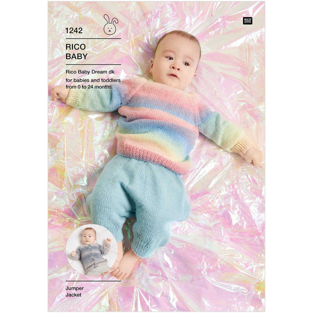 Rico Baby DK Knitting Pattern 1242