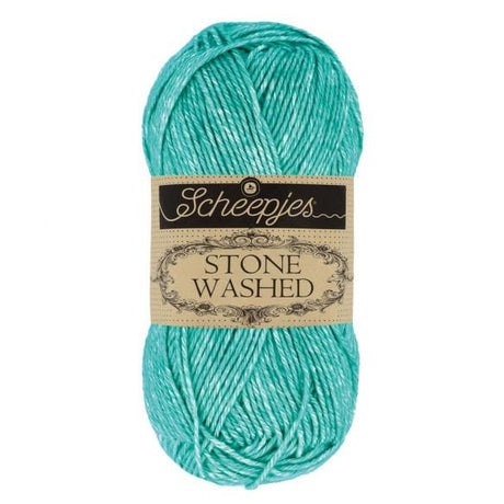 Scheepjes Yarn Green Agate (815) Scheepjes Stone Washed Yarn