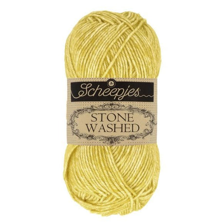 Scheepjes Yarn Lemon Quartz (812) Scheepjes Stone Washed Yarn