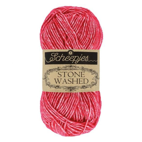 Scheepjes Yarn Red Jasper (807) Scheepjes Stone Washed Yarn