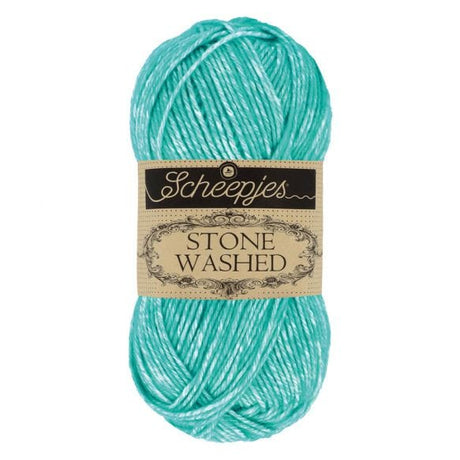 Scheepjes Yarn Turquoise (824) Scheepjes Stone Washed Yarn