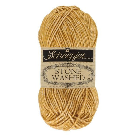 Scheepjes Yarn Yellow Jasper (809) Scheepjes Stone Washed Yarn