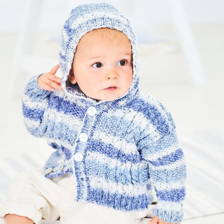 Stylecraft Patterns Stylecraft Kids Jumper and Hoodie DK Knitting Pattern 9749