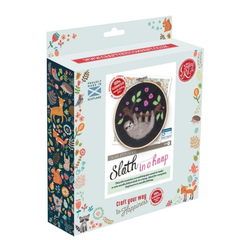 The Crafty Kit Company ~ Fabulous Mr. Foxy Needle Felting Kit