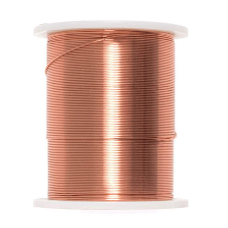 Trimits Haberdashery copper Trimits Beading Wire 28 gauge 20 m