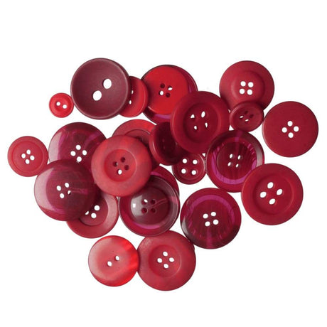 Trimits Haberdashery red Trimits Bag of Craft Buttons