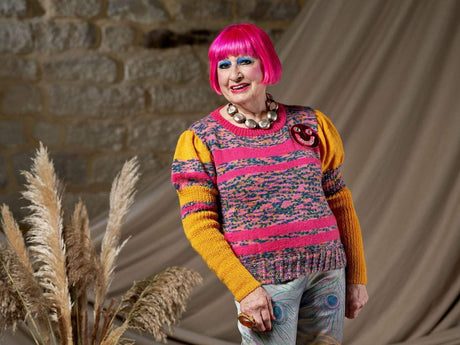 West Yorkshire Spinners book Zandra Rhodes Make a Statement